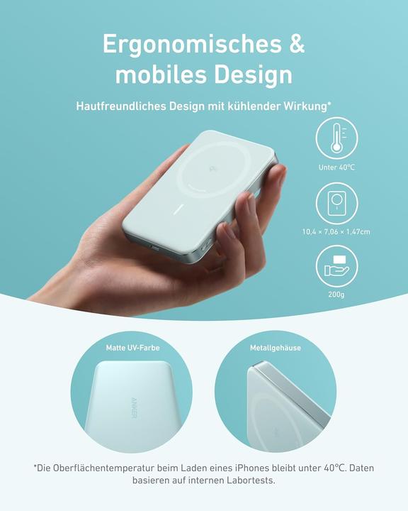 Actual product image Anker MagGo Powerbank (10.000mAh, Slim (10000 mAh)