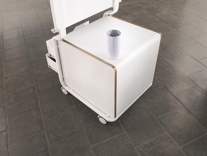 Produktbild Magnetoplan MAGNETOP. Tool-Hub Evolution Plus 12270600 weiss, mit Rollen