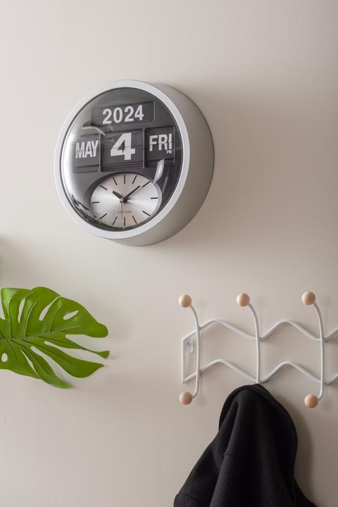 Produktbild present time Wandgarderobe Zig Zag 61 x 20 cm, Weiss
