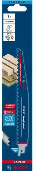 Actual product image Bosch Professional Zubehör Expert 'Tough Wood' S 1142 KHM reciprocating saw blade, 1 piece