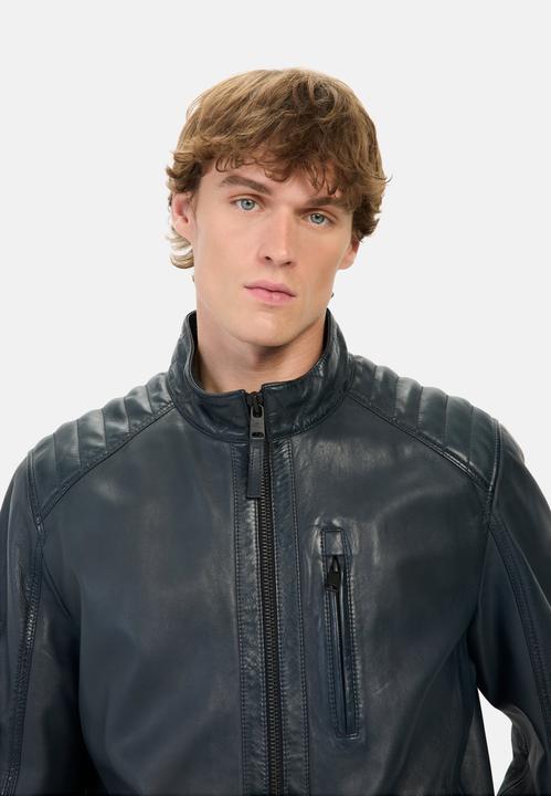 Immagine prodotto Camel Active Lederjacke mit Reissverschlusstaschen (52)