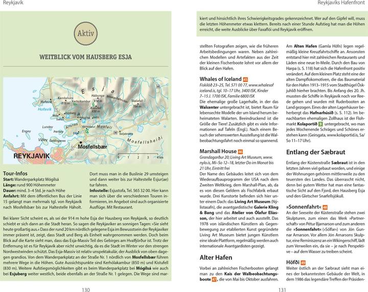 Image du produit Reise-Handbuch Reiseführer Island (Allemand, Sabine Barth, 2023)