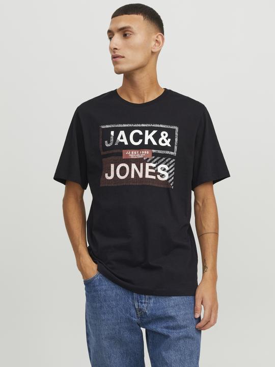 Immagine prodotto Jack & Jones Confezione da 3 pezzi di maglietta stampata a girocollo (S)