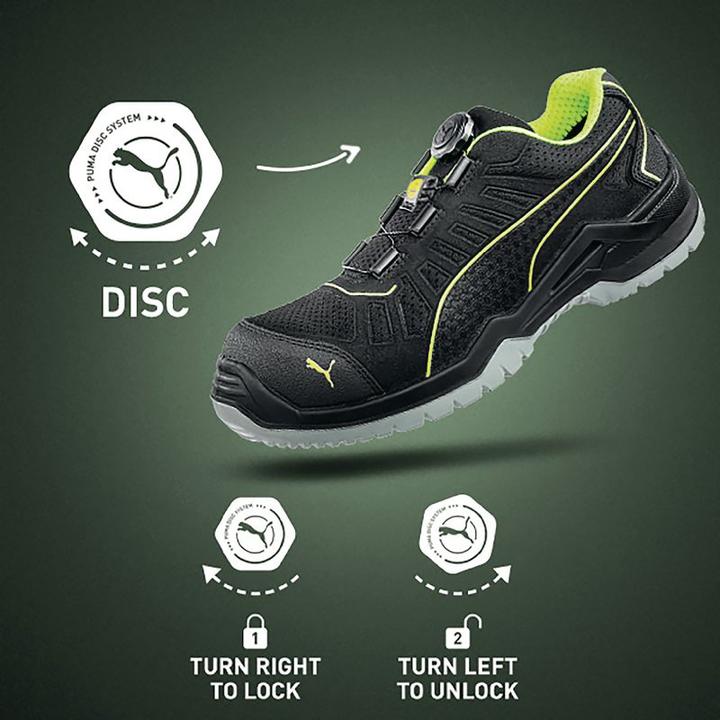 Actual product image Puma Fuse TC green Disc low S1P (S1P, 40)
