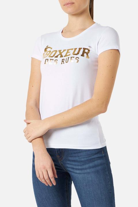 Boxeur des Rues Basic T-Shirt With Front Logo (L)