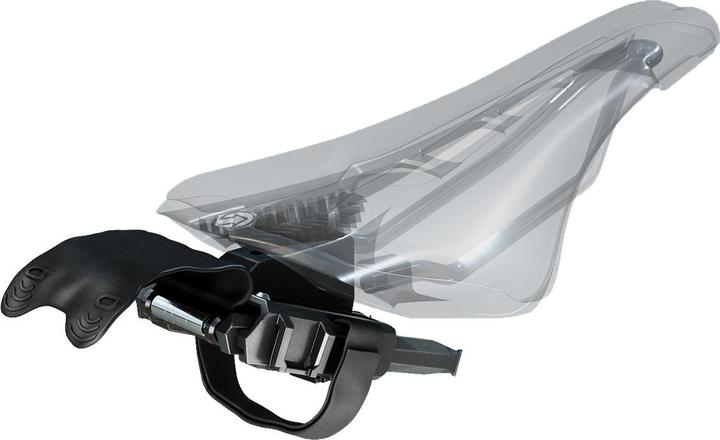 Productafbeelding PRO Zadelcontainer Slim zwart / nylon