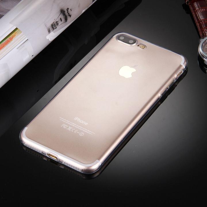 Actual product image König Design Mobile Case for Apple iPhone 7 Plus Ultra Thin Bumper Protective Case Transparent (Apple iPhone 7 Plus)