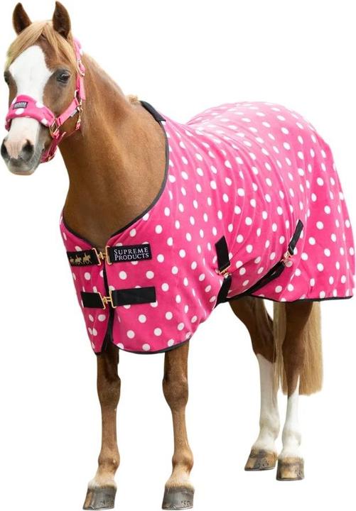 Supreme Products Dotty Fleece Pferdedecke