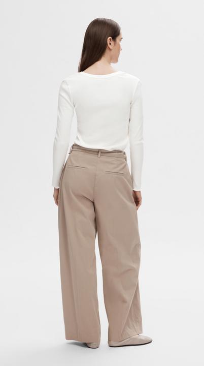 Produktbild Selected Femme Rundhalsausschnitt Longsleeve (S)