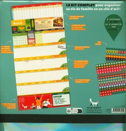 Actual product image Family calendar (32 x 32 cm, No binding, French)