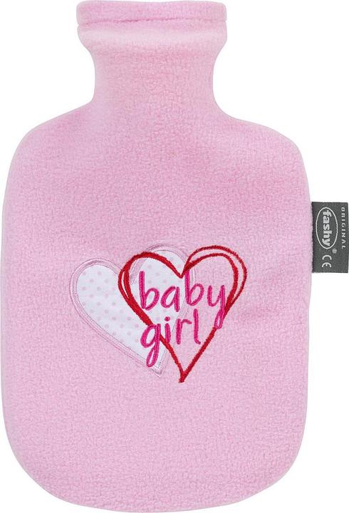 Produktbild Fashy Kinderwärmflasche Hellblau Baby Boy Flauschbezug Thermoplastik (0.80 l)