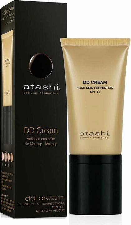Actual product image Atashi CELULLAR COSMETIC gardenia DD cream #medio 50 ml (50 ml, Tinted Day Cream, SPF 15)