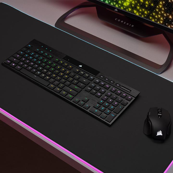 Produktbild Corsair K100 Air (DE, Kabellos, Kabelgebunden)
