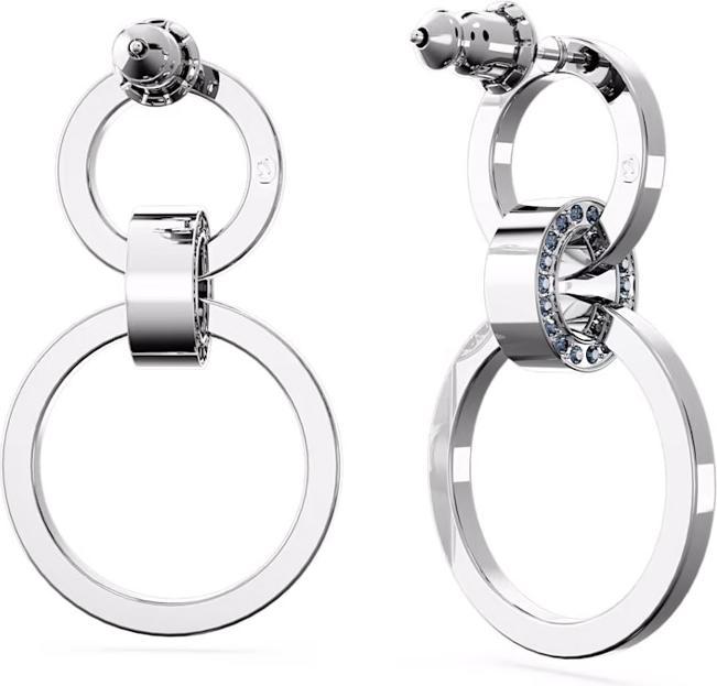 Immagine prodotto Swarovski Creoli vuoti blu (Metallo Swarovski)