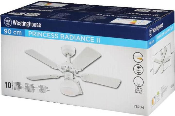 Actual product image Westinghouse Princess Radiance (48 dB)
