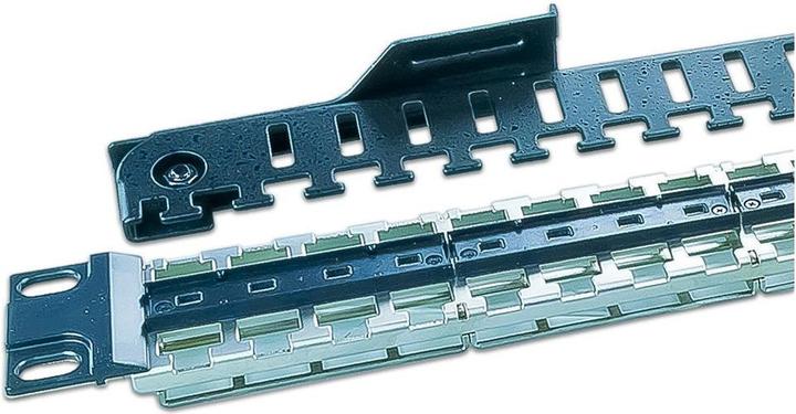 Produktbild Wirewin 48-Port 1HE 19" Patchpanel, Winkelbar 0/45°