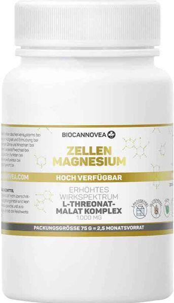Actual product image Biocannovea Cells Magnesium Plv (1 Piece, Powder, 75 g)