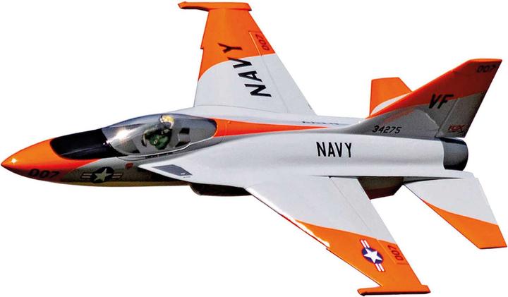 Produktbild Flex Innovations flexjet pro 90mm edf e-impeller jet arf+ mit gfk rumpf und holzflächen