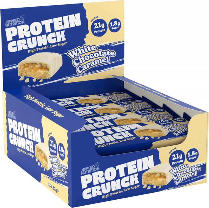 Produktbild Applied Nutririon Protein Crunch Bar 12x62g Applied Nutrition (Weisse Schokolade, 1 Stk., 740 g)