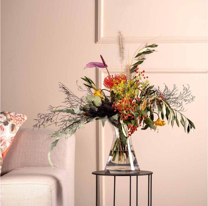 Actual product image Leonardo Vase Gia 23 cm, Transparent (1 x, 16 x 16 x 23 cm, 5.63 l)