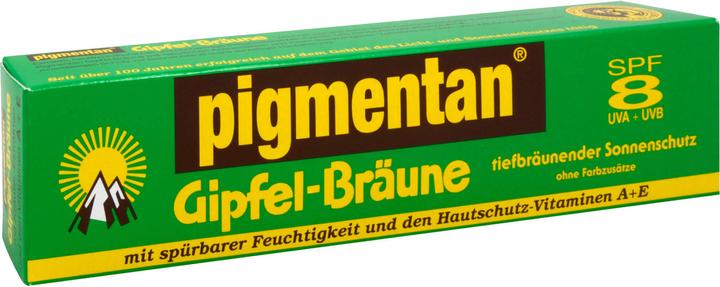 Image du produit Pigmentan Summit Bronze SPF 8 crème solaire, 50 ml de crème (Crème solaire, Jusqu'à SPF 10, 50 ml)