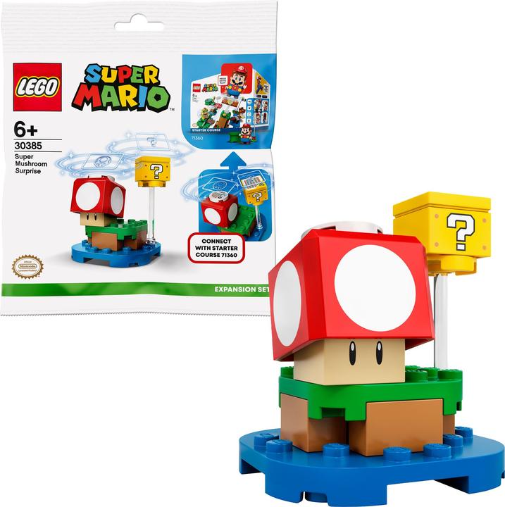 Produktbild LEGO Super Mario Superpilz Überraschung Erweiterungsset (30385, LEGO Super Mario)