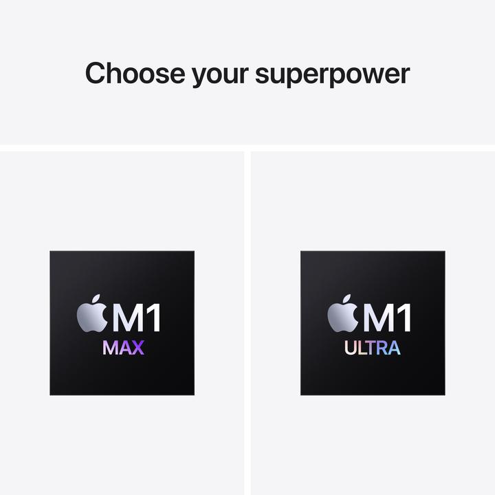 Image du produit Apple Mac Studio (M1 Max, 32 Go, 1000 Go)