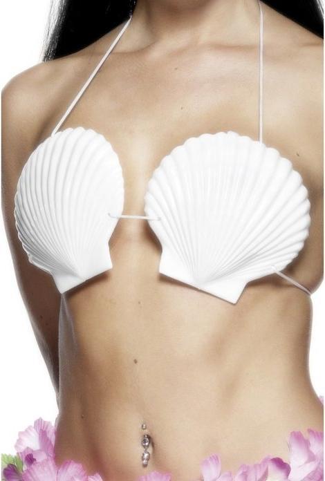 Actual product image Smiffys Hawaii - shell bra (One size)