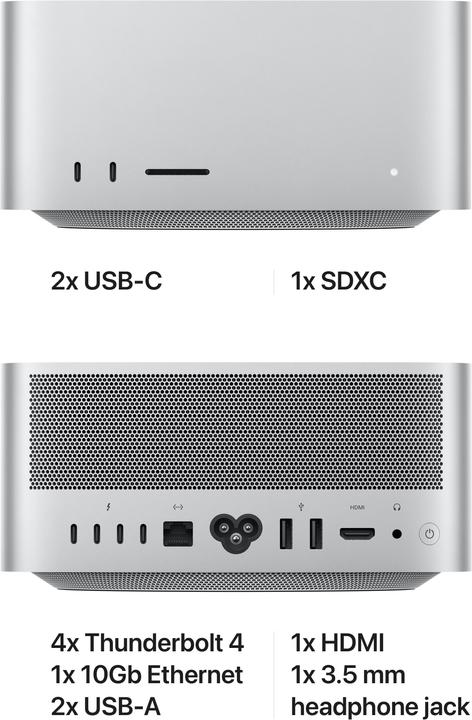 Image du produit Apple Mac Studio (M1 Max, 32 Go, 1000 Go)