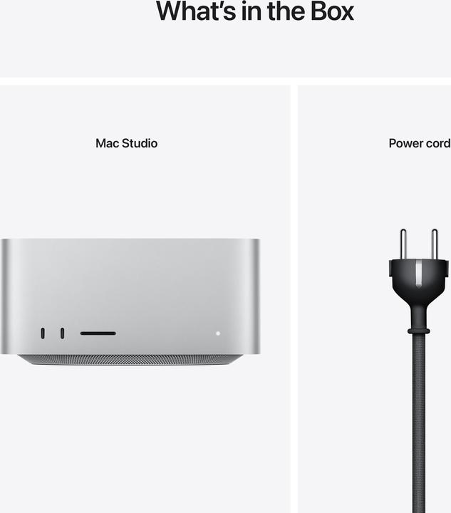 Image du produit Apple Mac Studio (M1 Max, 32 Go, 1000 Go)