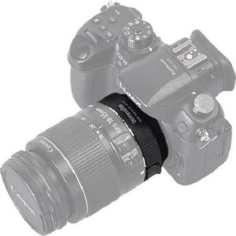Produktbild Commlite Objektiv-Konverter EF/EFs zu MFT (Standard, Canon EF-S)