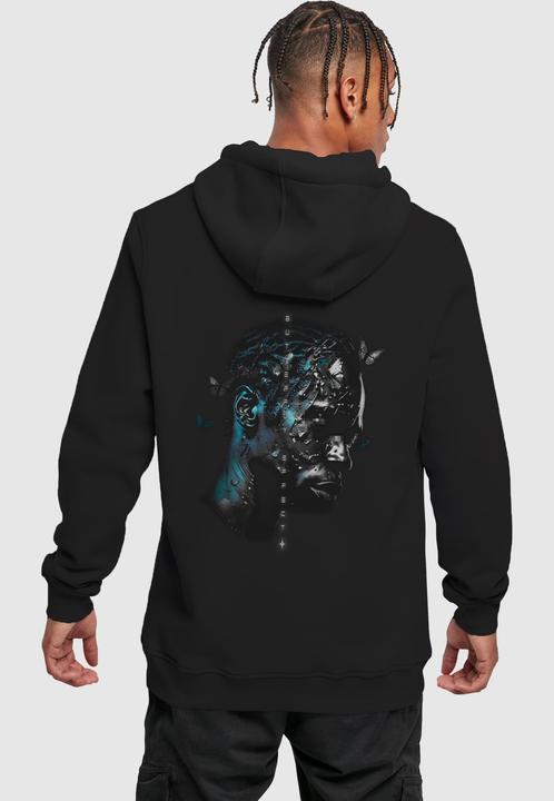Immagine prodotto Mister Tee MisterTee Felpa con cappuccio effetto farfalla - 171725 (XS)