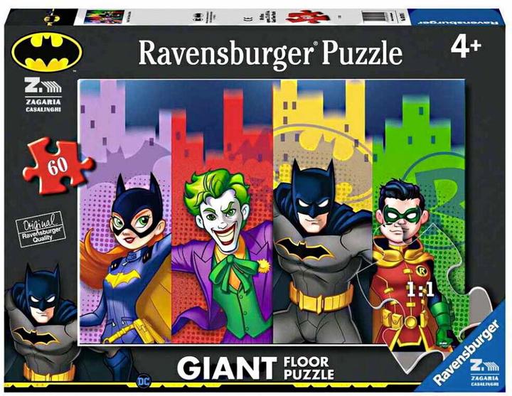 Actual product image Ravensburger 60 Piece Giant Floor Puzzle - Batman (60 pieces)