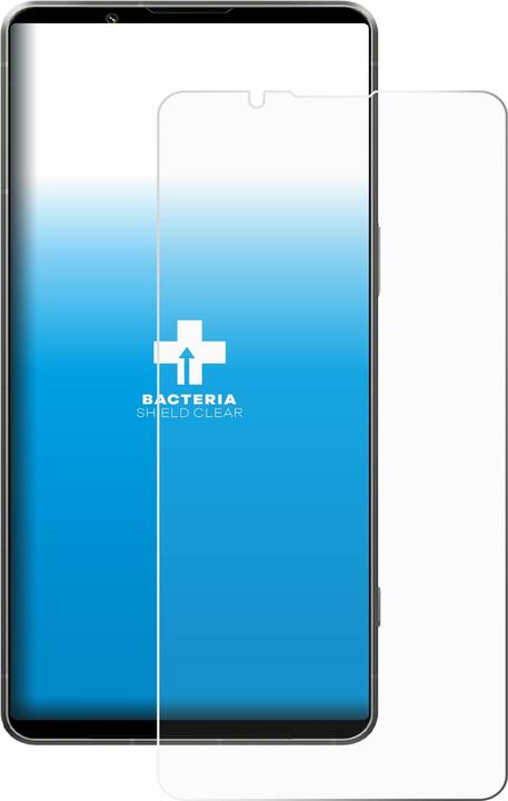 Produktbild upscreen Schutzfolie Displayschutz Displayschutzfolie Folie Klar antibakteriell (1 Stück, Sony Xperia 1 VI)