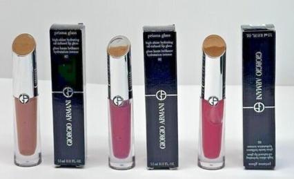 Actual product image Armani Exchange Armani Lips Prisma Glass Lipgloss No. 05 - Berry Beam / 3.5 ml (05 Berry Beam)