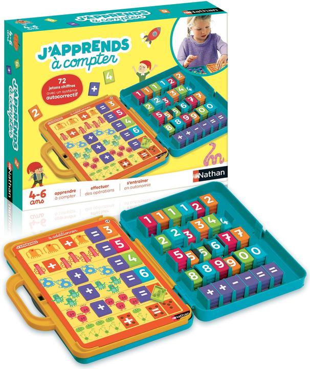 Produktbild Nathan J'apprends A compter (Französisch)