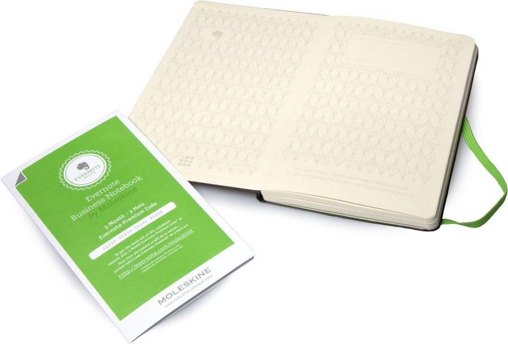 Actual product image Moleskine Evernote Professional Notebook