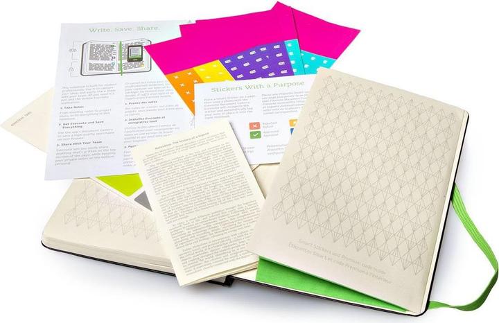 Actual product image Moleskine Evernote Professional Notebook