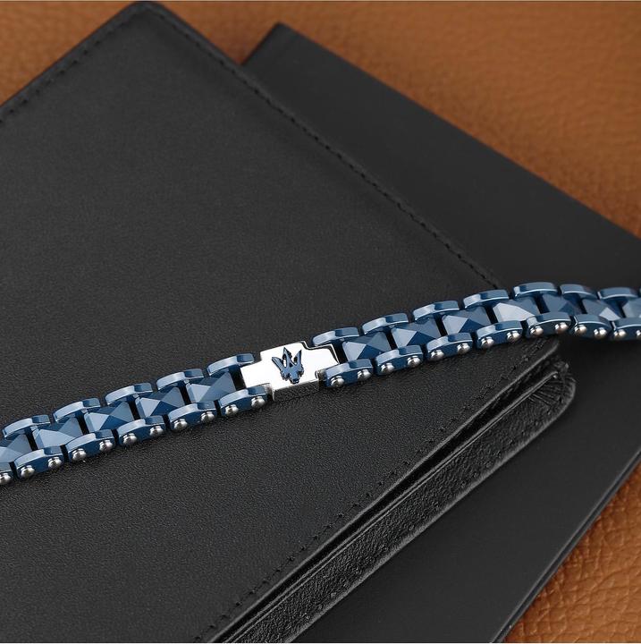 Immagine prodotto Maserati Bracciale in ceramica (21.50 cm, Acciaio inossidabile, Ceramica)
