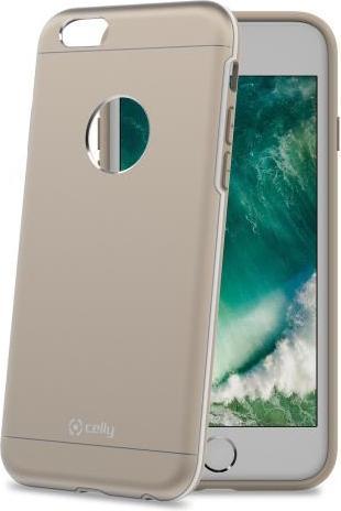 Actual product image Celly ALU mobile phone case 11.9 cm (4.7') Cover Gold (Apple iPhone 6s)
