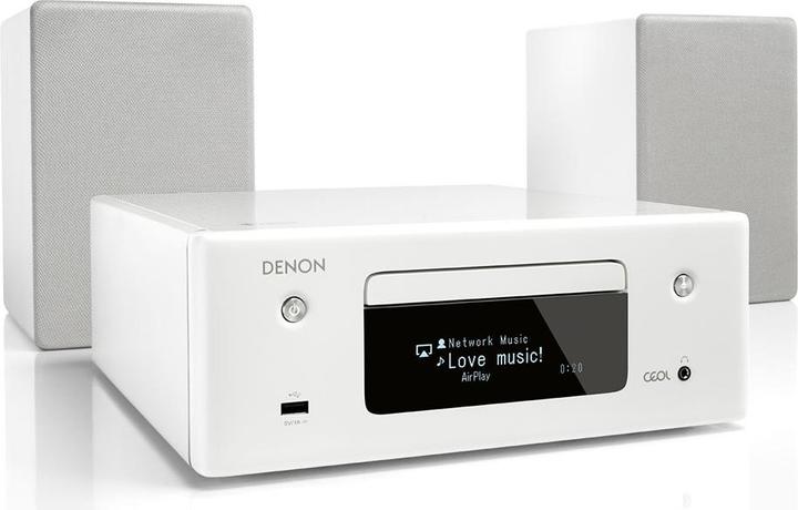 Produktbild Denon CEOL N10 (CD Player, WLAN, Bluetooth, Multiroom, Airplay, Spotify Connect, 2x 65 W)