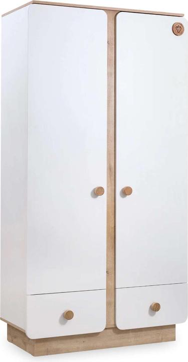 Produktbild Cilek Natura Baby Kleiderschrank 2-türig (104 cm)