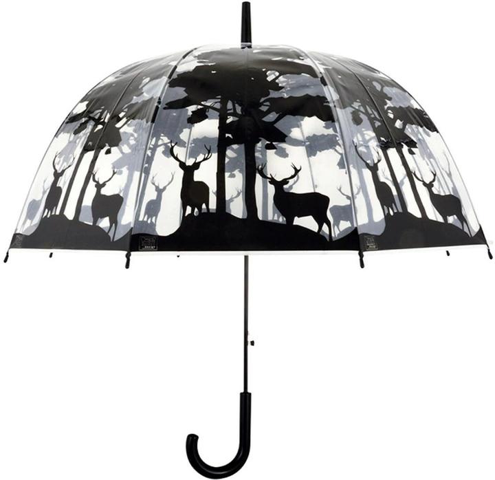 Produktbild Esschert Design Schirm Wald Schwarz/Transparent