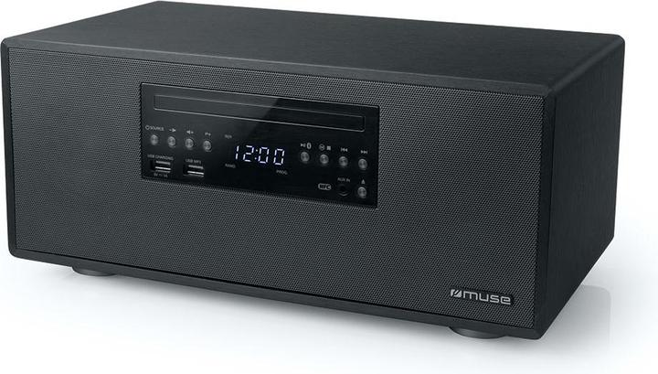 Actual product image Muse M-692 BTC home audio system Home audio micro system Black (Bluetooth, CD player, 1x 60 W)
