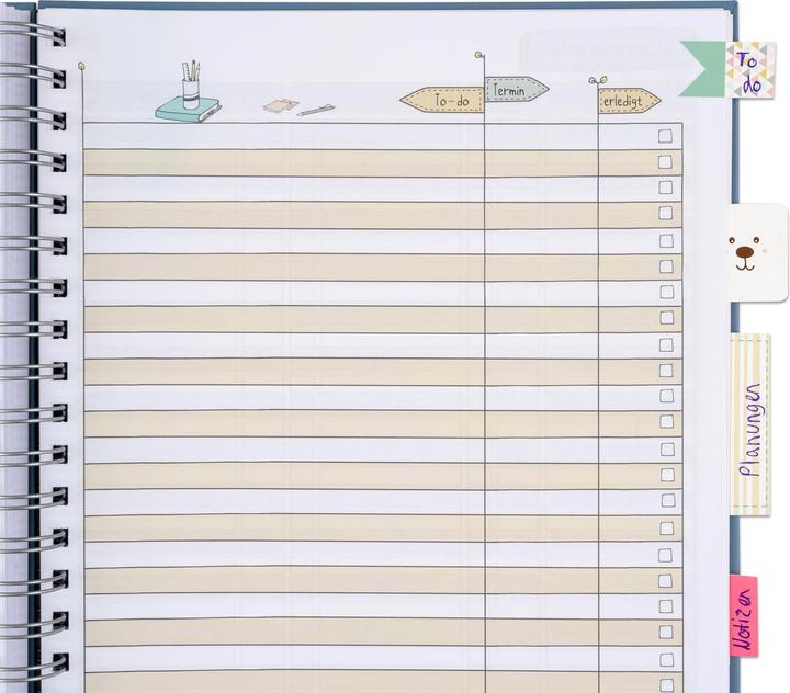 Produktbild Betzold Index-Sticker für Kalender und Planer