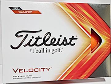 Titleist Velocity orange matte (22)