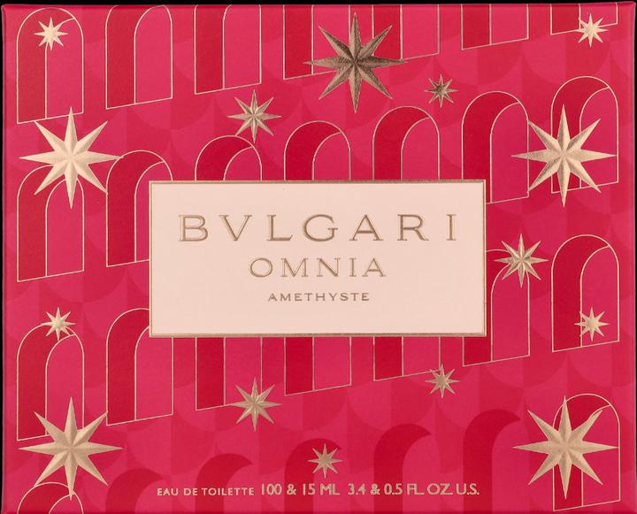 Actual product image Bulgari Bvlgari Omnia Amethyst Christmas 2023 Eau de Toilette 100 / Eau de Toilette 15 (Eau de toilette, 115 ml)