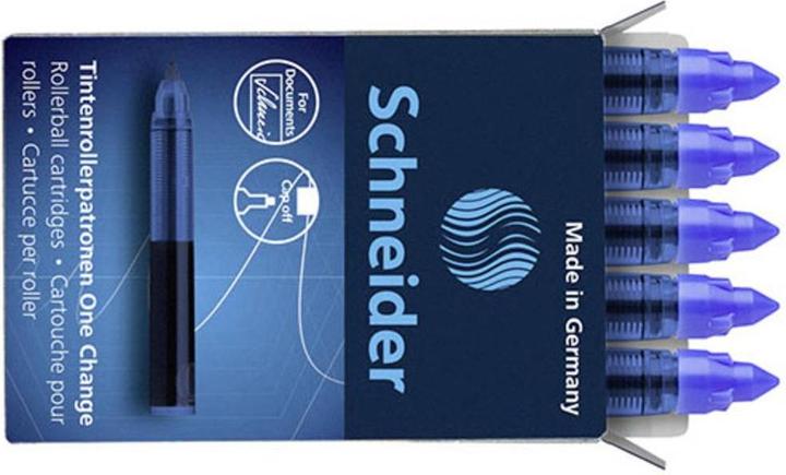 Actual product image Schneider Roller cartridge (Inkwell, Blue, 0.60 mm)