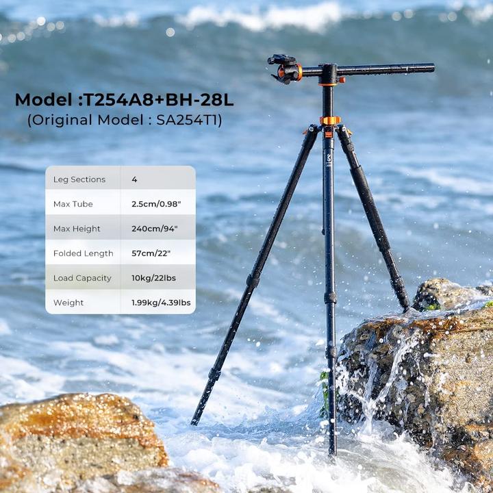 Produktbild K&F Concept Stativ, 238cm, T254A8