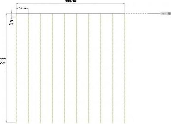 Produktbild Hermex Girlande (3 m)